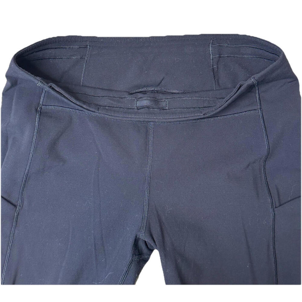 Lululemon Speed Up Tight Size 8 Full On Luxtreme Brushed 28" Black Athleisure - Picture 3 of 6
